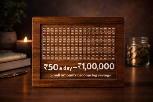 Save ₹1,00,000 in just 100 days Save Money the Stylish Way