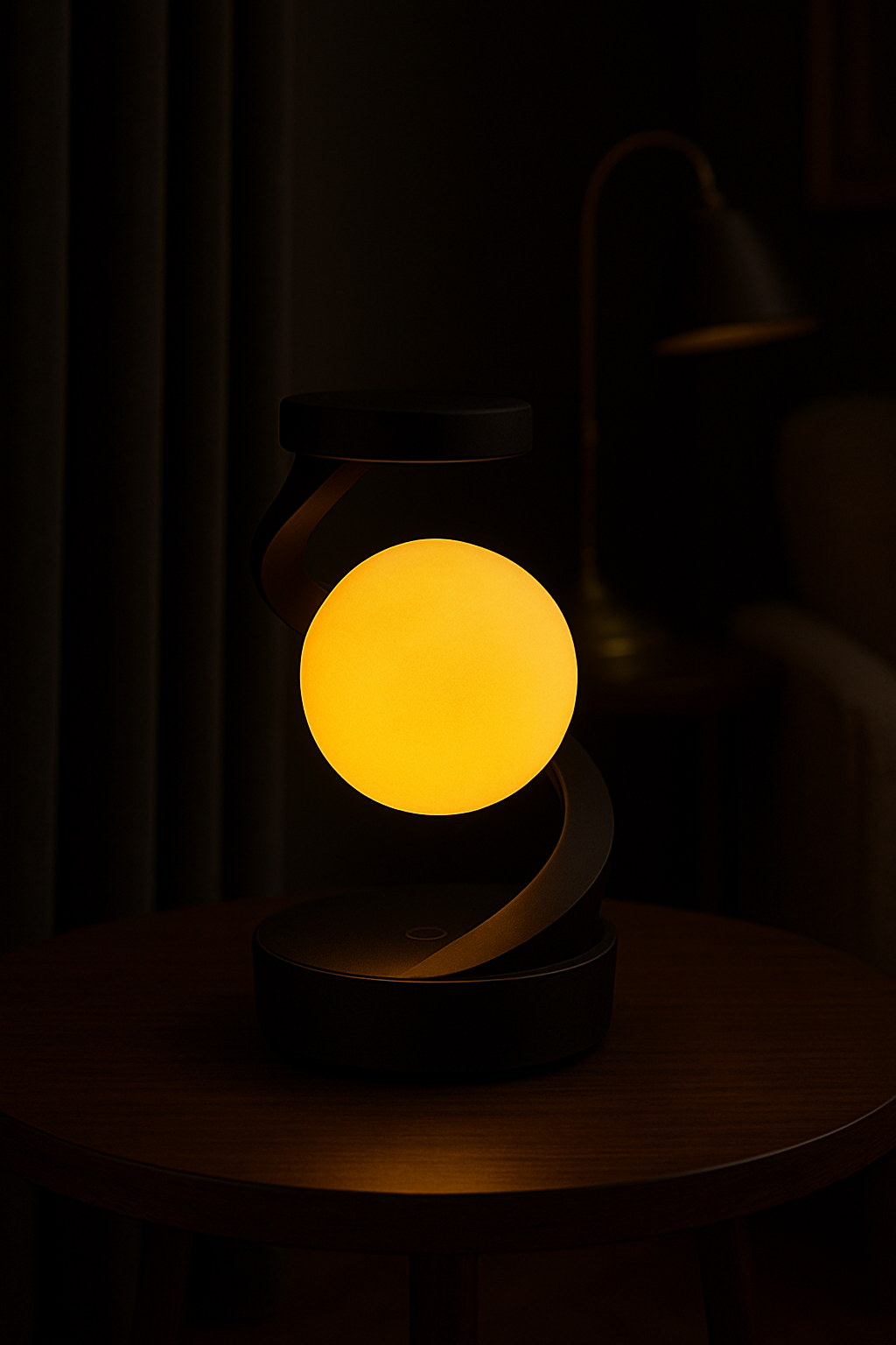 Levitating Moon Lamp