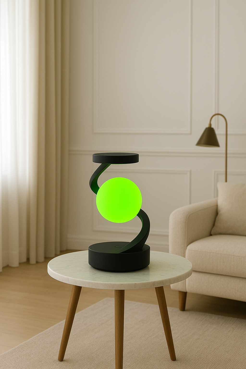 Levitating Moon Lamp