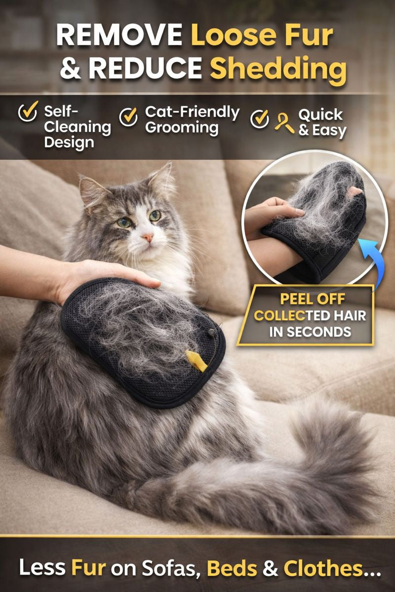 Pet Hair Removal Gloves